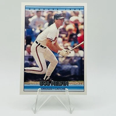 Bob Melvin 231 - 1992 Donruss Baseball - Image 1 of 2