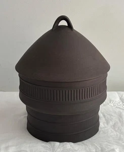 50er Jahre Dansk IHQ Flamestone 2 Qt Bienenstock Kasserolle + Deckel + Wärmerboden Dänemark - Bild 1 von 14