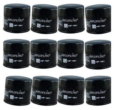HF191 Oil Filter - Black - 12 Pack - Image 1 of 4