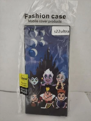 Cubierta para teléfono celular Disney Villians Ursula, The Evil Queen Theme S22ultra Samsung  Foto 1 de 3