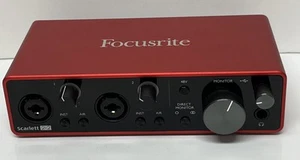 As Is Focusrite Scarlett 2i2 (3rd Gen) USB Audio Interface Parts Only - Picture 1 of 4