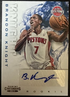 2012-13 Panini Contenders Rookie Brandon Knight #262 Rookie Auto RC - Image 1 of 2