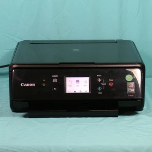 Canon Pixma TS6020 AIO Printer LT 450 Pgs Perfect Nozzle Chk New Inks Tested OK - Picture 1 of 15