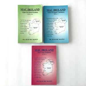 MAC IRELAND Trilogy By Fr. Sean Mc Manus RARE Complete 3 Book Set Novels - Picture 1 of 14