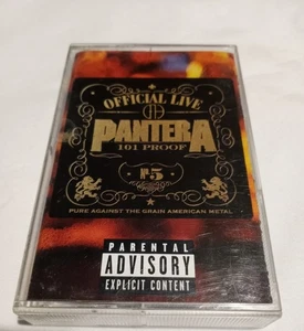 PANTERA Official Live 101 Proof (1997) Cassette Untested - Picture 1 of 6