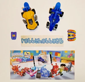 Complete set Elastic Cars VQ055 - VQ056 +2 Bpz kinder surprise Italy 2024/25 - Bild 1 von 1
