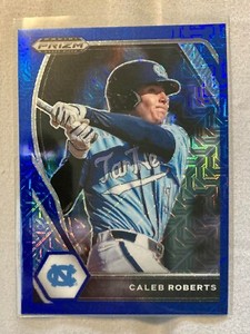 CALEB ROBERTS 2021 Prizm Draft Picks MOJO BLUE PRIZM