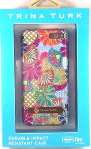 Incipio Trina Turk Blue Paisley Hybrid Case Amazon Fire Phone- Brand New - Picture 1 of 7