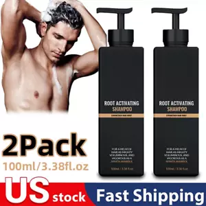 2X Haar Anti Verlust Nachwachsen Shampoo, Spartan Root Activator Natural Shampoos - Bild 1 von 16