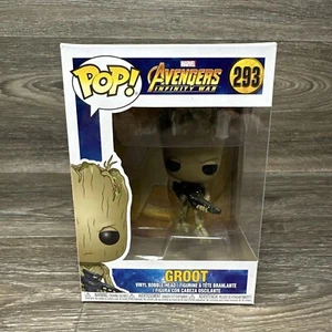 Funko Pop! Marvel Avengers Infinity War #293 Guardians of the Galaxy Groot - Picture 1 of 18