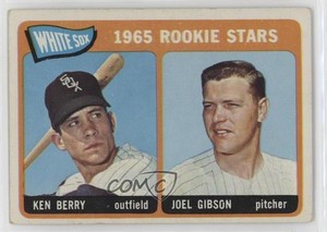 1965 Topps 1965 Rookie Stars Ken Berry Joel Gibson #368 Rookie RC