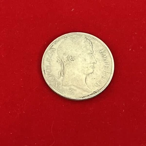 1812 Napoleon Emperuer 5 Francs Coin - Picture 1 of 2