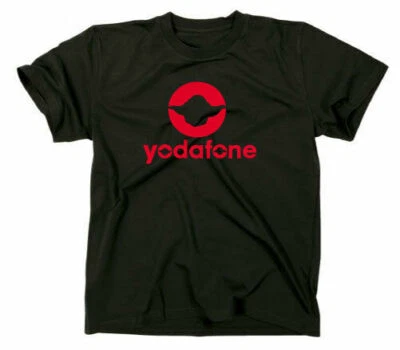 MARKENLOS Yodafone Fun T-Shirt Star Wars Jedi Ritter Vodafone Yoda Knight Funshirt Funny