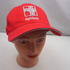 AgriGold Hat Red Stitched Adjustable Baseball Cap Pre-Owned ST36
