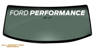 Banner parabrisas Ford Performance 05-22 (muchos colores a elegir)  - Imagen 1 de 2