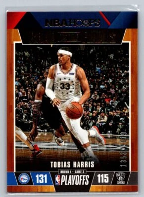2019-20 Hoops #17 Tobias Harris Road to the Finals #/2019 - Image 1 of 2