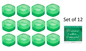 Shiseido Honey Cake Translucent Fragrance Soap 100g Emerald Set of 12 Japan - Picture 1 of 6