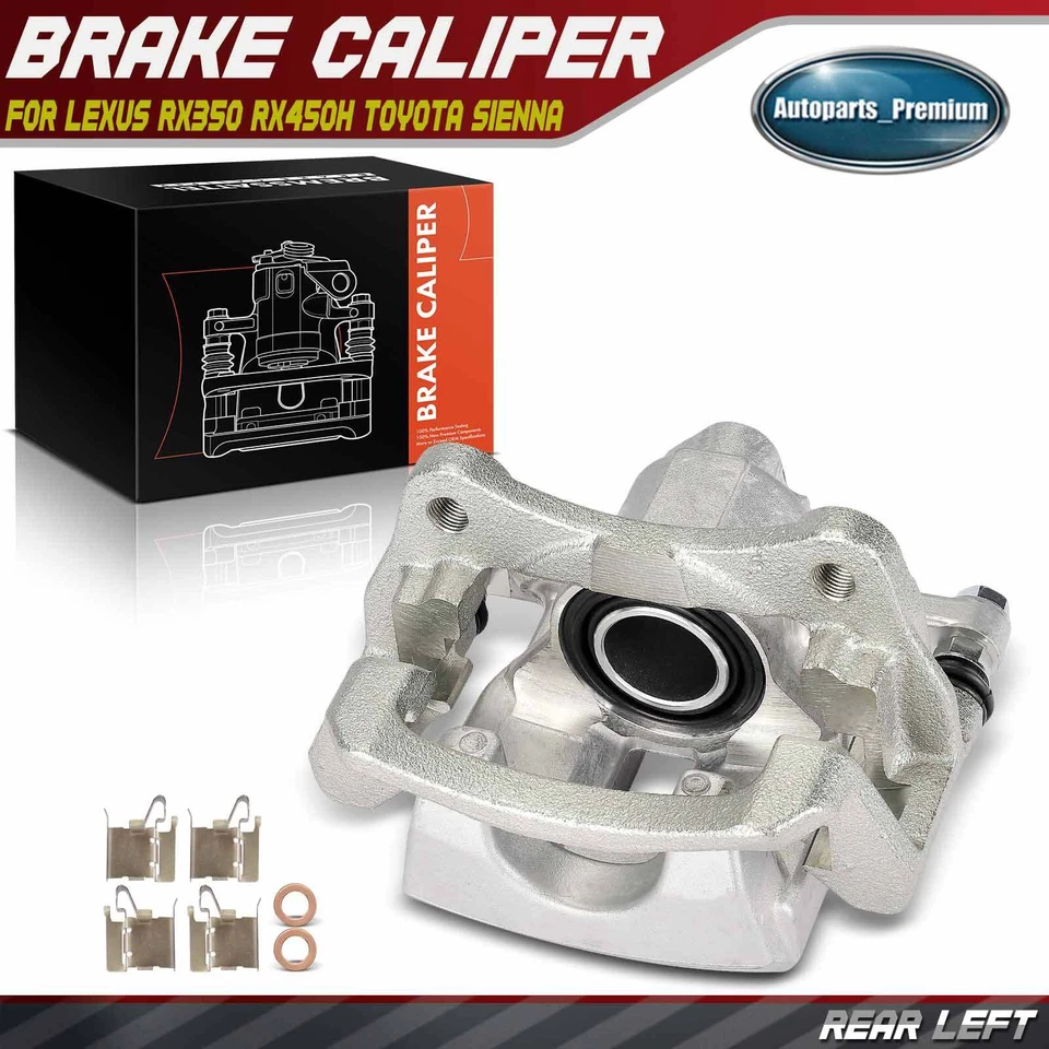Pinza de freno trasera izquierda con soporte para Lexus RX350 RX450h 10-12 Toyota Sienna Foto 1 de 4