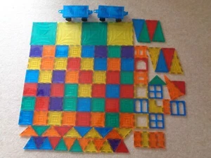 LOTTO LAVORO MAG-GENIUS BLOCCHI/PIASTRELLE MAGNETICI 103 pezzi - Foto 1 di 2
