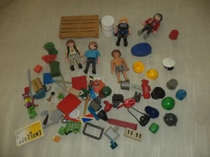 Vintage Spielmobil Zubehör Personen verschiedene Sets 40 Stück wie besehen - Bild 1 von 8