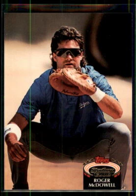 1992 Stadium Club Roger McDowell #804 Los Angeles Dodgers - Image 1 of 2