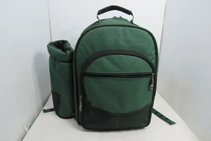 Picknick Zeit Rucksack Wein Essen Reise Komplettset Wandern Camping Outdoor Isoliert - Bild 1 von 12