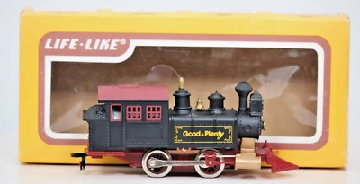 LIFE-LIKE TEAKETTLE HO SCALE Good & Plenty LOCOMOTIVE 1:87 Gauge NIB Candy - Image 1 of 4