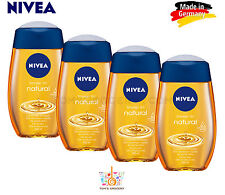 4 x NIVEA Naturalny rozpieszczający olejek pod prysznic do skóry suchej 200ml 6,7 fl. oz