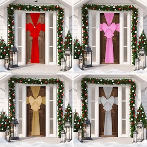 Christmas Door Bow Large Deluxe House Decoration Full Wrap Diamante Decor SALE - Picture 1 of 17