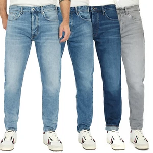 Pepe Jeans - Vaqueros Relaxed Tapered Fit Hombre - Callen - Azul, Gris - Imagen 1 de 17