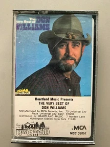 The Very Best of Don Williams ~ 1984 ~ Cassette Tape MCA Heartland Music TESTED - Picture 1 of 6