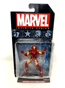 Figura Marvel Infinite Series Heroic Age Iron Man A8395 Adulto Coleccionista Hasbro - Imagen 1 de 3