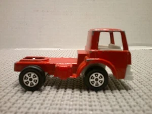 Vintage Tootsie Toy Red Semi Truck Cab 3.5" - Picture 1 of 7