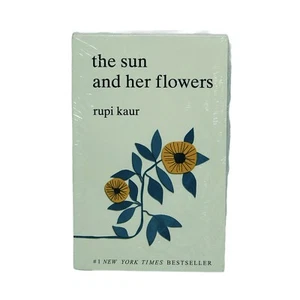 NEW The Sun and Her Flowers Paperback Book Rupi Kaur Plastic Sealed Bestseller - Bild 1 von 4