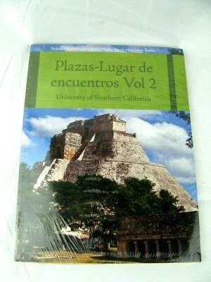 SPANISH - PLAZAS - Lugar de Encuentros Volume 2 - Fourth Edition Paperback *NEW* - Image 1 of 2