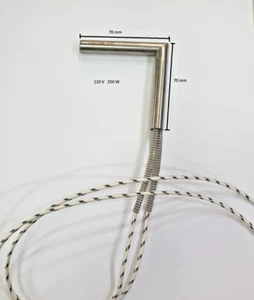 RESISTENZA A CARTUCCIA A 90 ° 110 VOLT 250 W - Foto 1 di 2