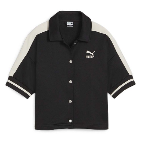 Puma T7 For The Fanbase Giacca da Pista con Bottoni Donna Taglia S Casual Atletica