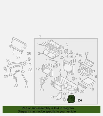 Motor soplador original Mitsubishi 7802A357 Foto 1 de 3