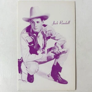 Jack Randall Vintage Western Movie Actor Cowboy Arcade Exhibit Lobby Card Photo - Picture 1 of 2