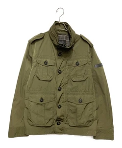 BURBERRY BLACK LABEL nylon jacket Size: M Green Men D1F12-114-78 - Picture 1 of 7