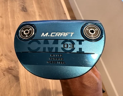 Putter usado Mizuno M Craft OMOI tipo 03 3 III - Blue Ion - 35" - diestro Foto 1 de 4