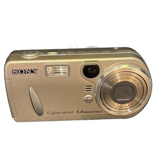 SONY DSC-P92 デジカメ (新品未開封) Sony Cyber-shot DSC-P92 5 MP Digital Camera Silver Vintage | eBay