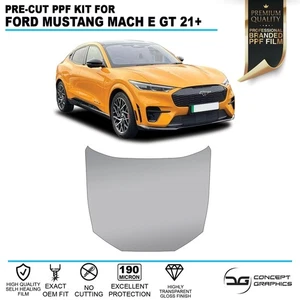 Protector de virutas de piedra de capó completo PPF película de protección de pintura para Ford Mustang Mach E - Imagen 1 de 4