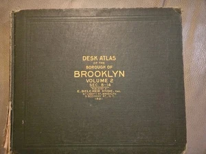Atlas of the Borough of Brooklyn. City of New York. Volume Two  1921, 196 Pages  - Picture 1 of 12