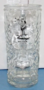 Vintage Libbey of Canada Flamingo Hilton Laughlin NV Boot Glass Mug Cup - Picture 1 of 4