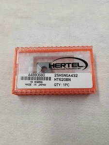 Inserto di tornitura in metallo duro 2SHSNGA432 HT620BN HERTEL 44880680 1 PZ - Foto 1 di 3