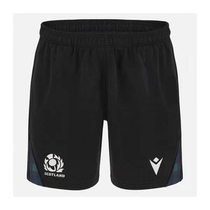 RUGBY SCOTLAND – COTTON SHORTS BERMUDA PLAYER - MACRON - Season 2023/24 - Picture 1 of 4