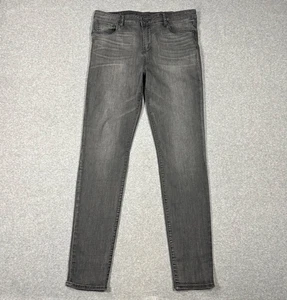 KUT From The Kloth High-Rise Toothpick Skinny Jeans Women's Size 14 Gray Stretch - Picture 1 of 10