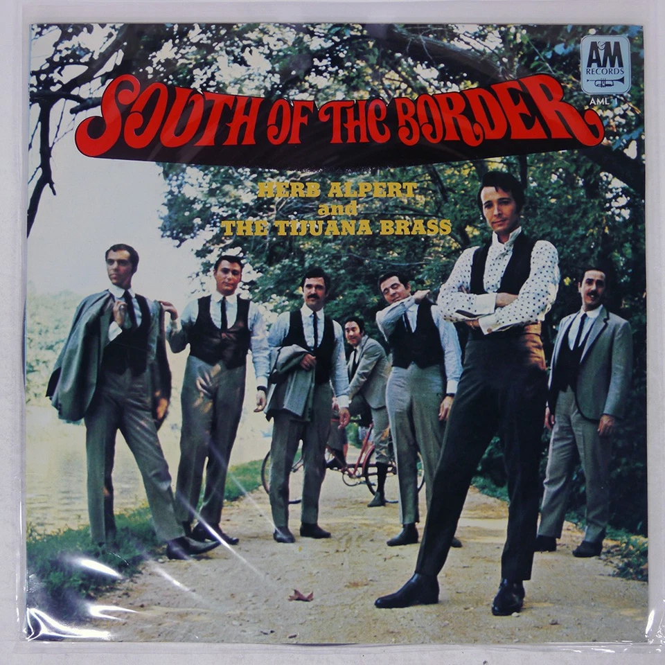 HERB ALPERT & TIJUANA BRASS SOUTH OF THE BORDER A&M AML1 Japan VINYL LP Foto 1 de 1