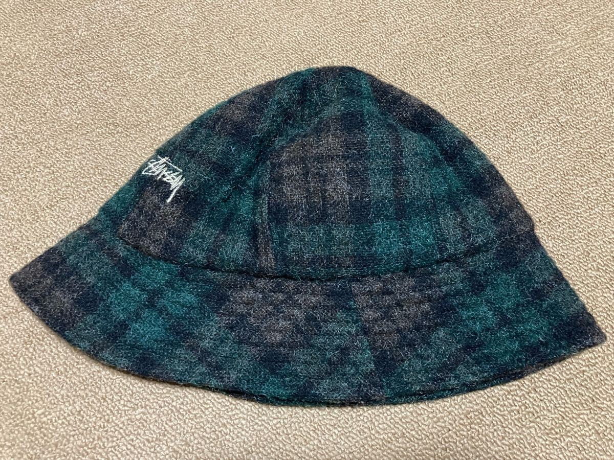 帽子 OLD STUSSY patchwork check bucket hat 帽子 OLD STUSSY patchwork check bucket hat Stussy Plaid